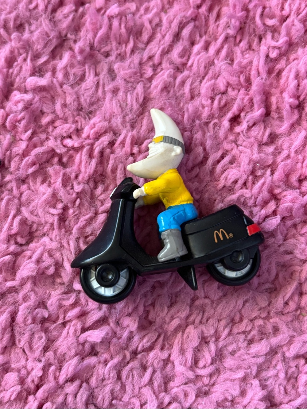 McDonalds Mac Tonight Scooter Moon Vintage Happy Meal 1988 Moped Vespa nostalgia